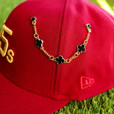 BLK/gold cleef pin - BeisbolMXShop