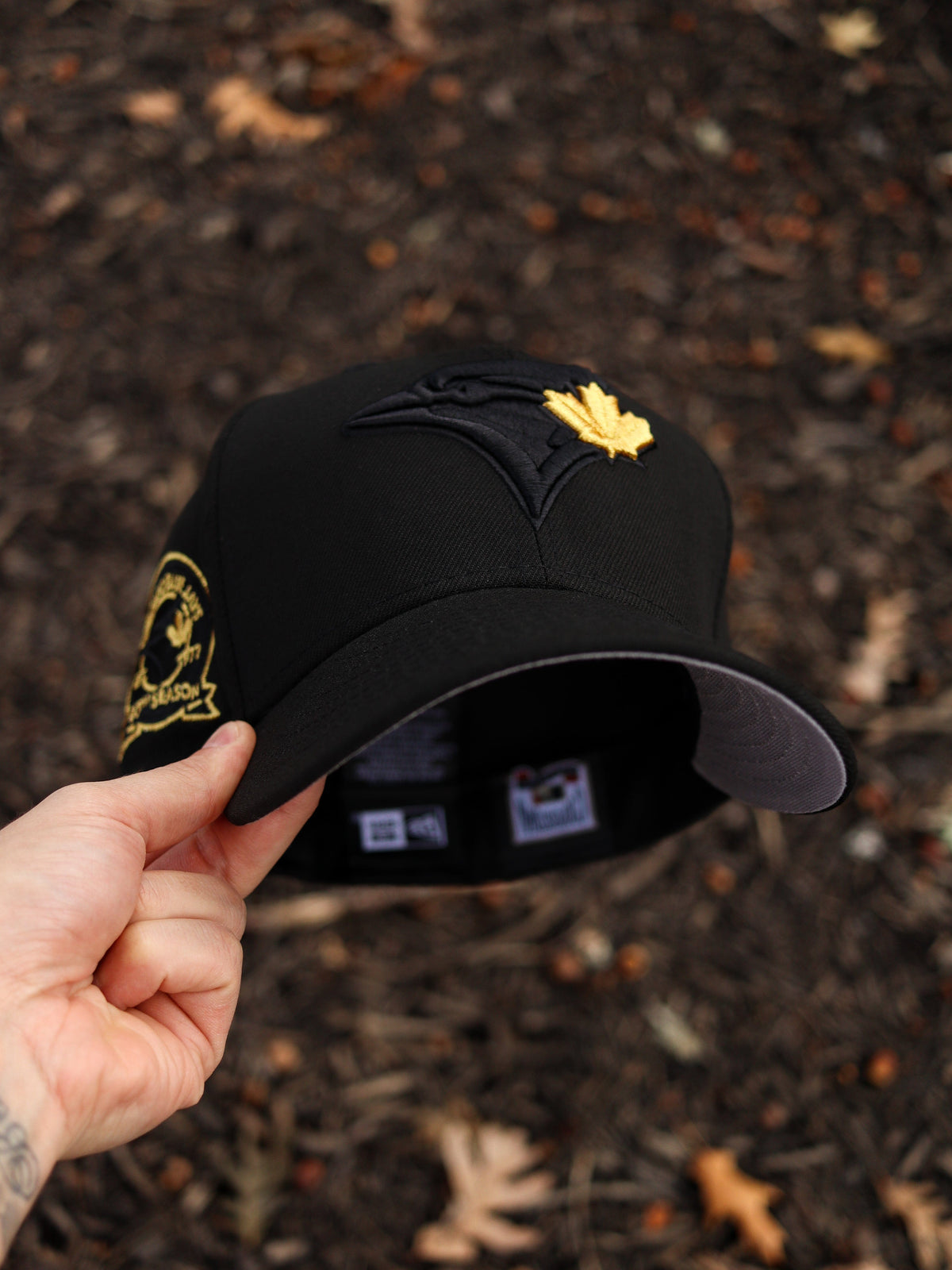 BLK/gold Toronto - BeisbolMXShop