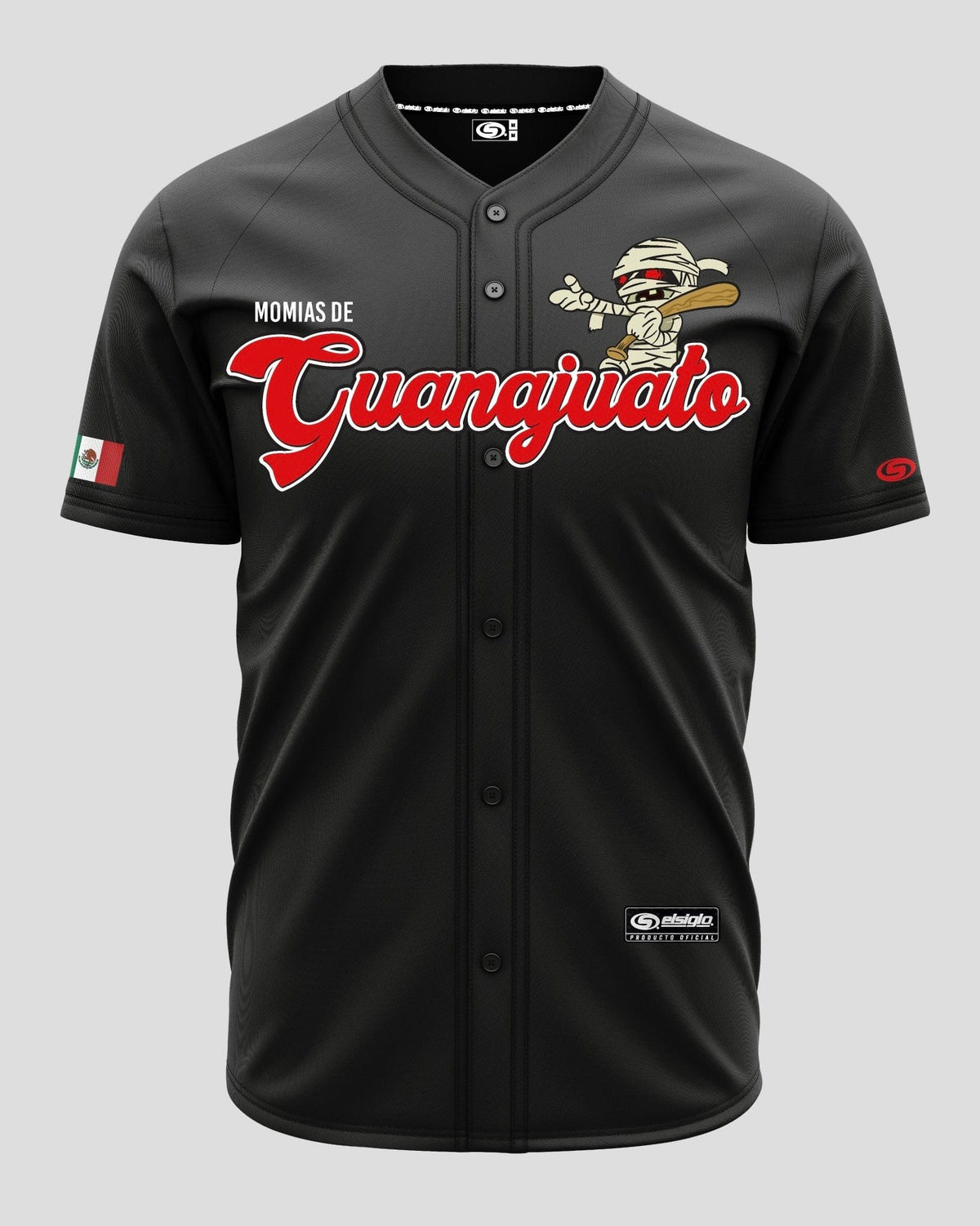 ((BLK/RED)) momias Guanajuato 2024 Jersey - BeisbolMXShop