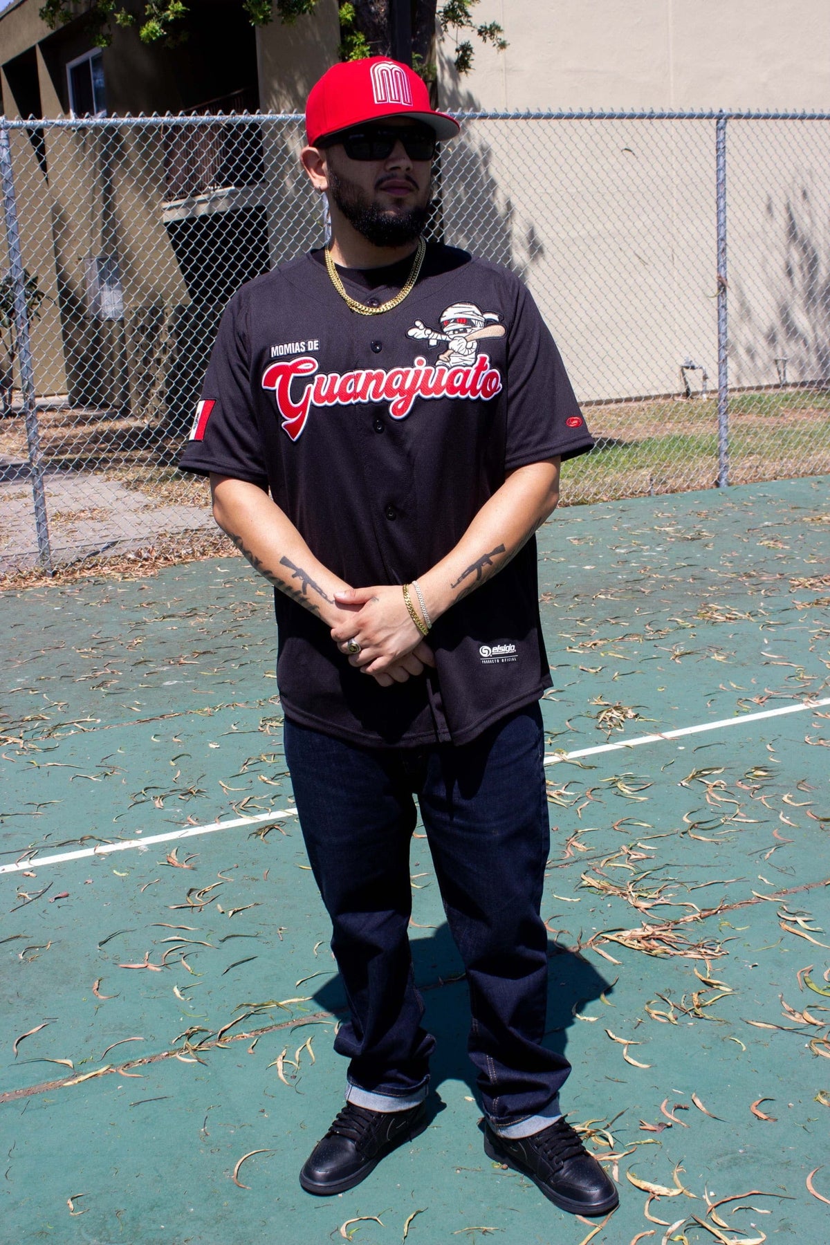 ((BLK/RED)) momias Guanajuato 2024 Jersey - BeisbolMXShop