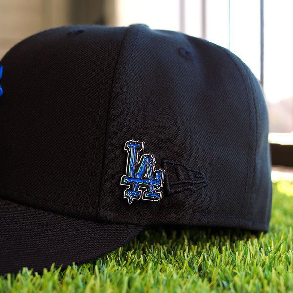 Blue drippy LA pin - BeisbolMXShop