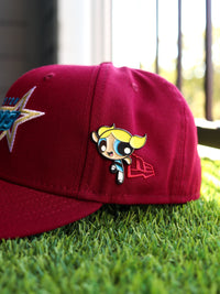 Blue power puff pin - BeisbolMXShop