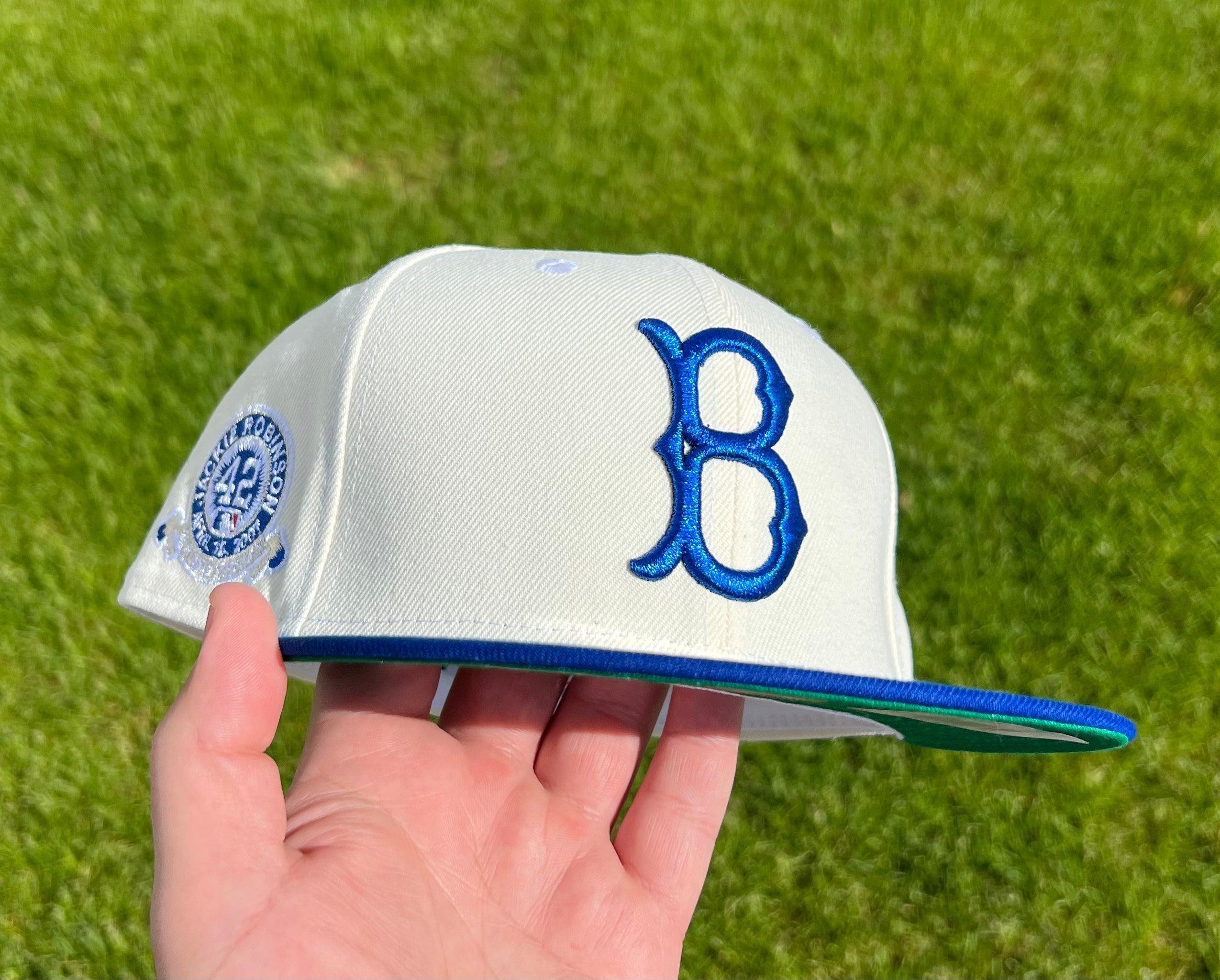 Brooklyn Dodgers Jackie Robinson Edition New Era Fitted Hat - BeisbolMXShop