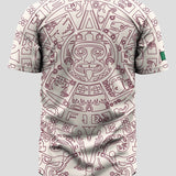 (BURGENDY) Aztec Mexico - BeisbolMXShop