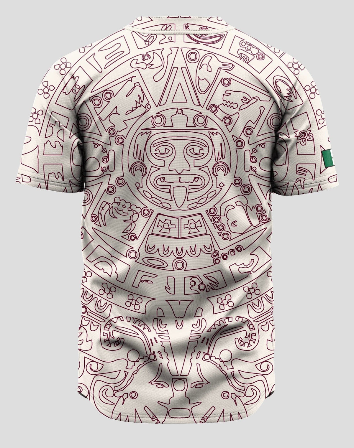 (BURGENDY) Aztec Mexico - BeisbolMXShop