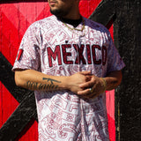 (BURGENDY) Aztec Mexico - BeisbolMXShop