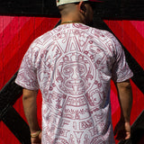 (BURGENDY) Aztec Mexico - BeisbolMXShop