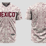 (BURGENDY) Aztec Mexico - BeisbolMXShop