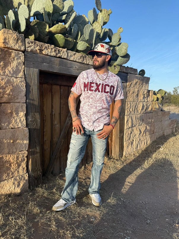 (BURGENDY) Aztec Mexico - BeisbolMXShop