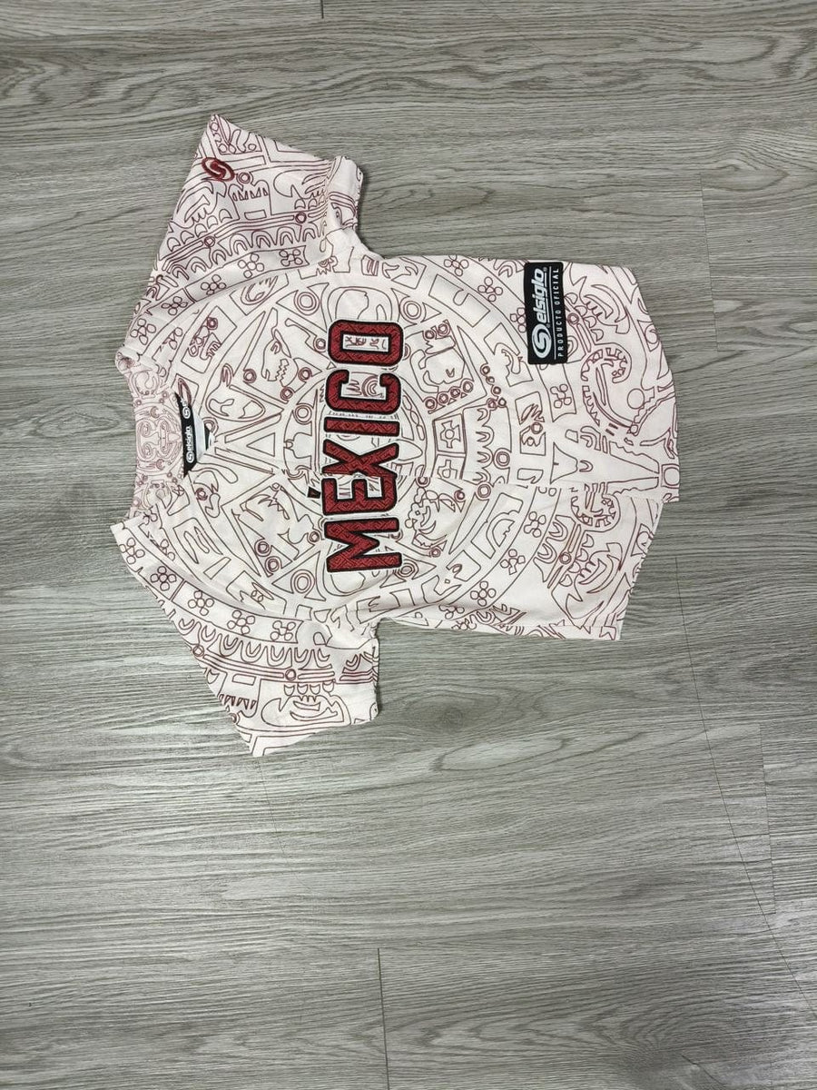 (BURGENDY) (kids) Aztec Mexico - BeisbolMXShop