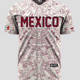 (BURGENDY) (kids) Aztec Mexico - BeisbolMXShop