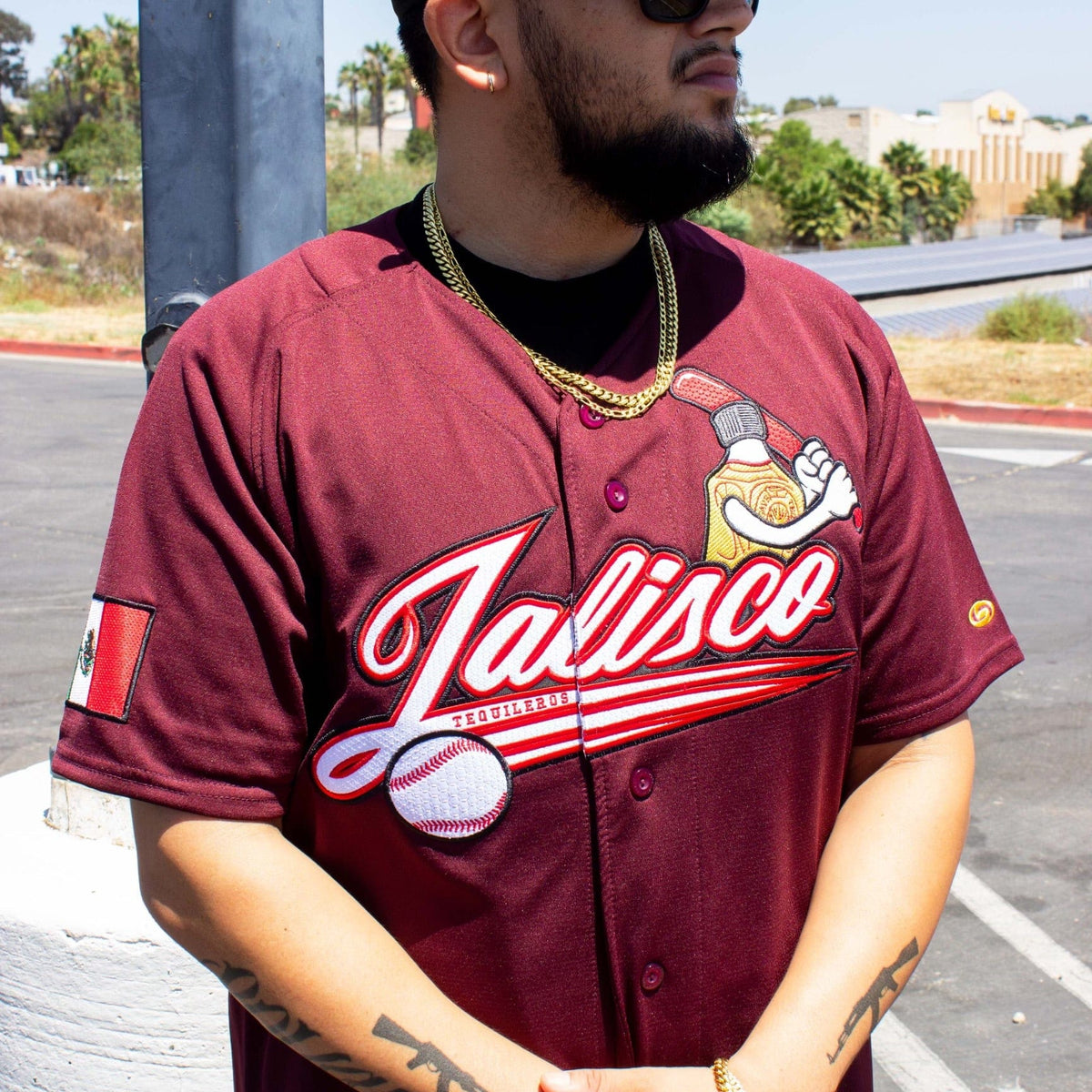 ((BURGENDY)) Tequileros Jalisco 2024 Jersey - BeisbolMXShop