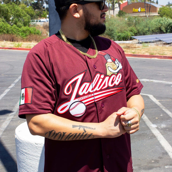((BURGENDY)) Tequileros Jalisco 2024 Jersey - BeisbolMXShop
