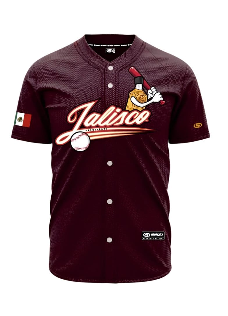 ((BURGENDY)) Tequileros Jalisco 2024 Jersey - BeisbolMXShop
