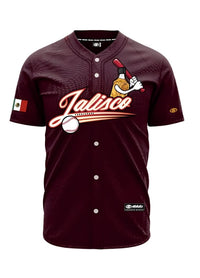 ((BURGENDY)) Tequileros Jalisco 2024 Jersey - BeisbolMXShop