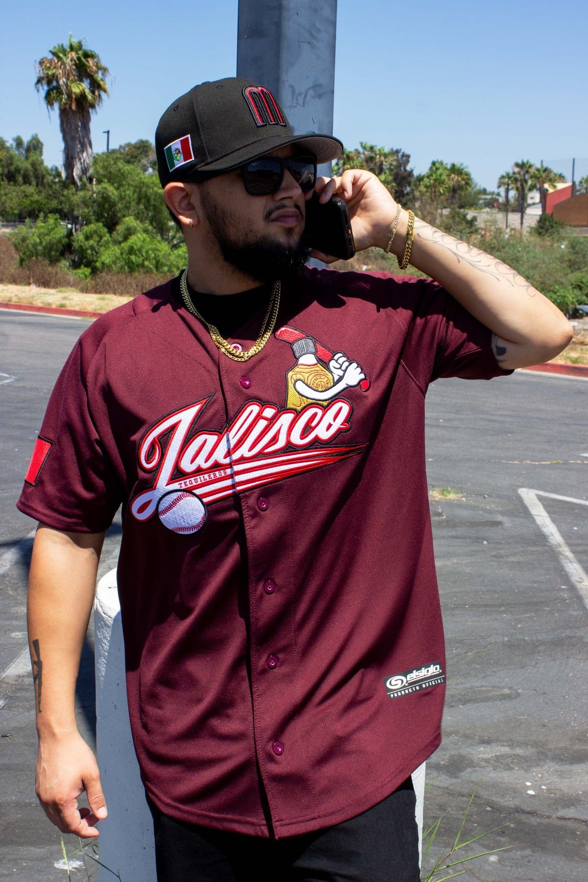 ((BURGENDY)) Tequileros Jalisco 2024 Jersey - BeisbolMXShop