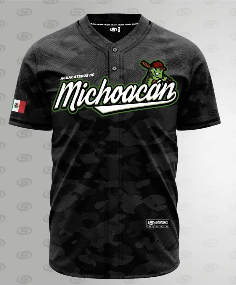 (CAMO/BLACK) 2.0 Michoacán Jersey - BeisbolMXShop