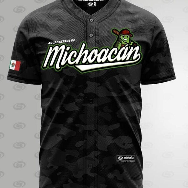 (CAMO/BLACK) 2.0 Michoacán Jersey - BeisbolMXShop