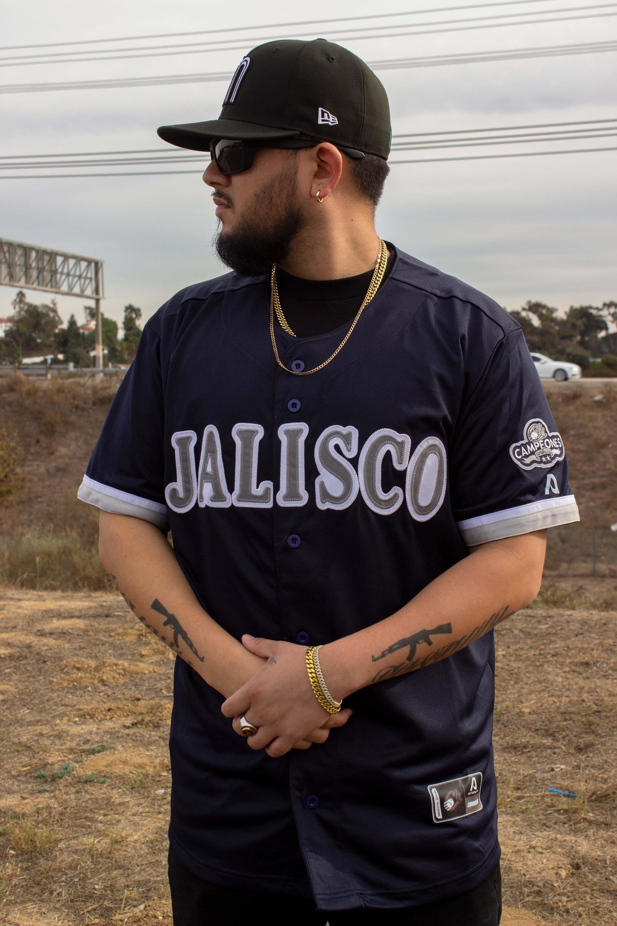 Charros de Jalisco navy blue “JALISCO” - BeisbolMXShop