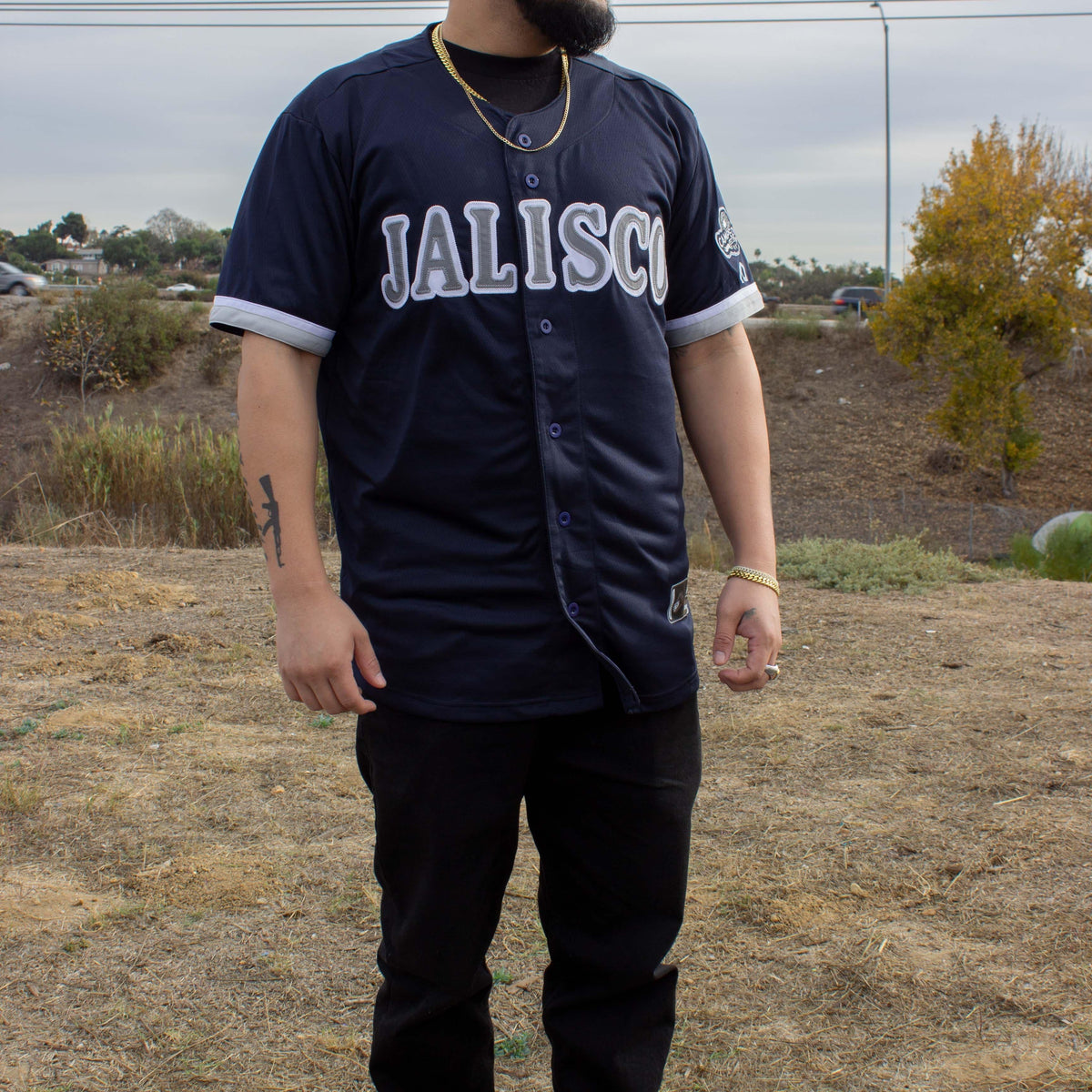 Charros de Jalisco navy blue “JALISCO” - BeisbolMXShop