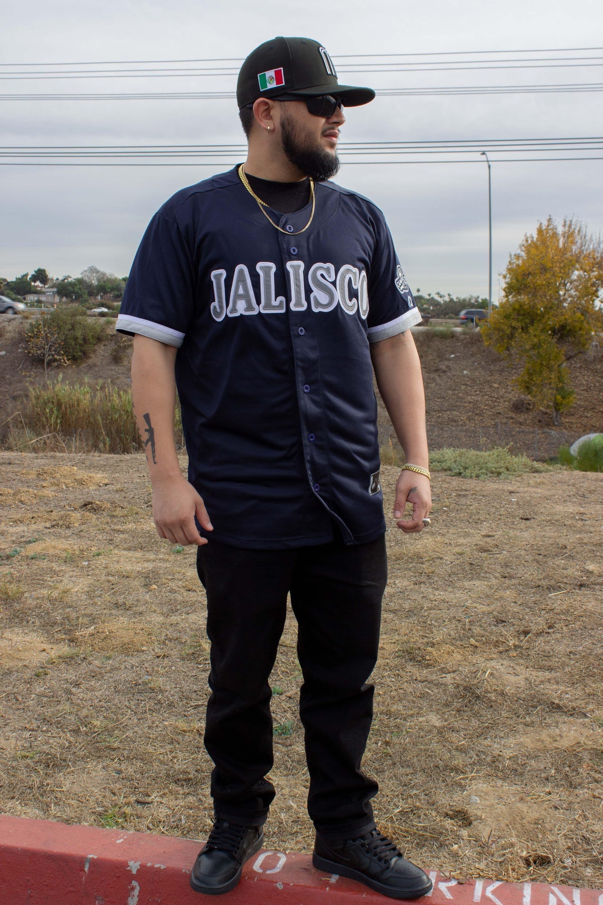 Charros de Jalisco navy blue “JALISCO” - BeisbolMXShop