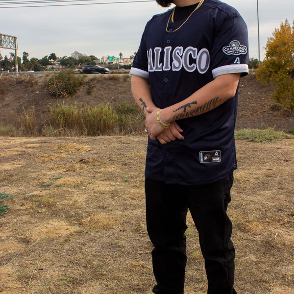 Charros de Jalisco navy blue “JALISCO” - BeisbolMXShop