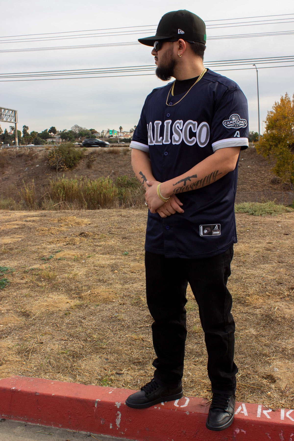 Charros de Jalisco navy blue “JALISCO” - BeisbolMXShop