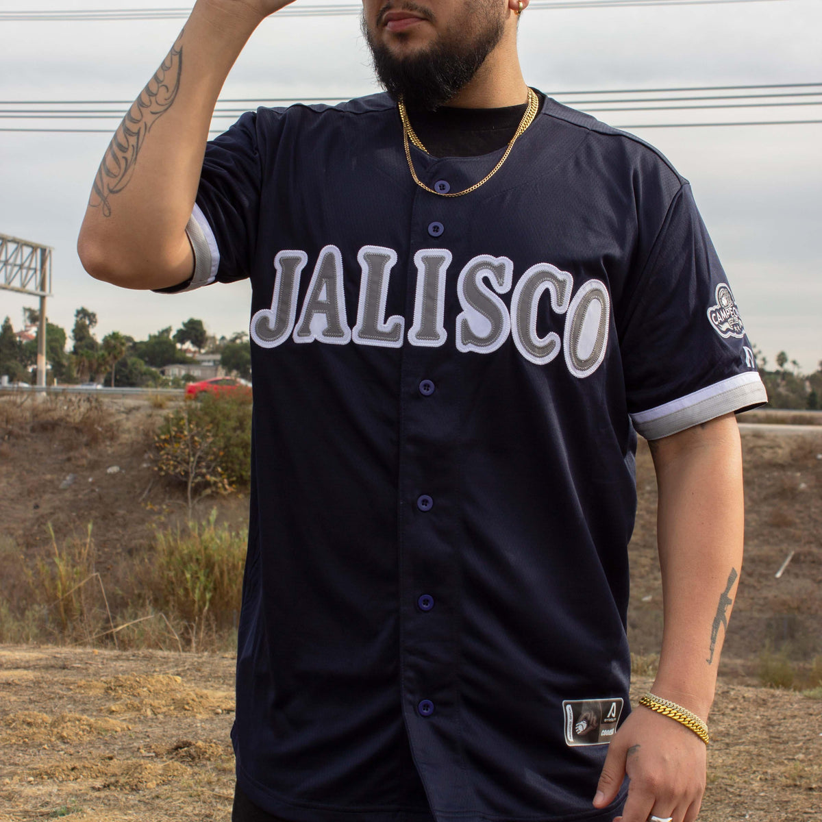 Charros de Jalisco navy blue “JALISCO” - BeisbolMXShop