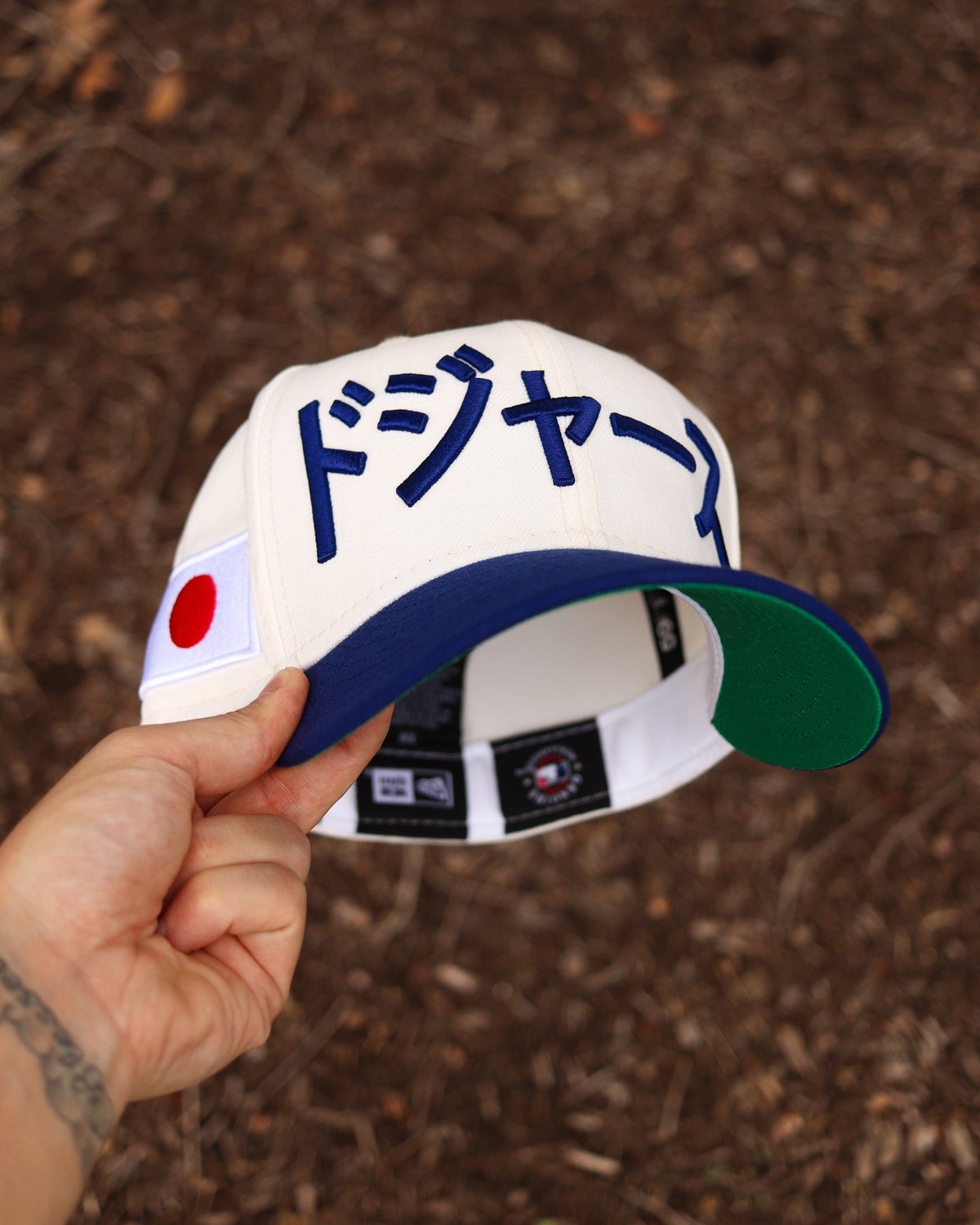 (Chrome/blue) kanji dodgers - BeisbolMXShop