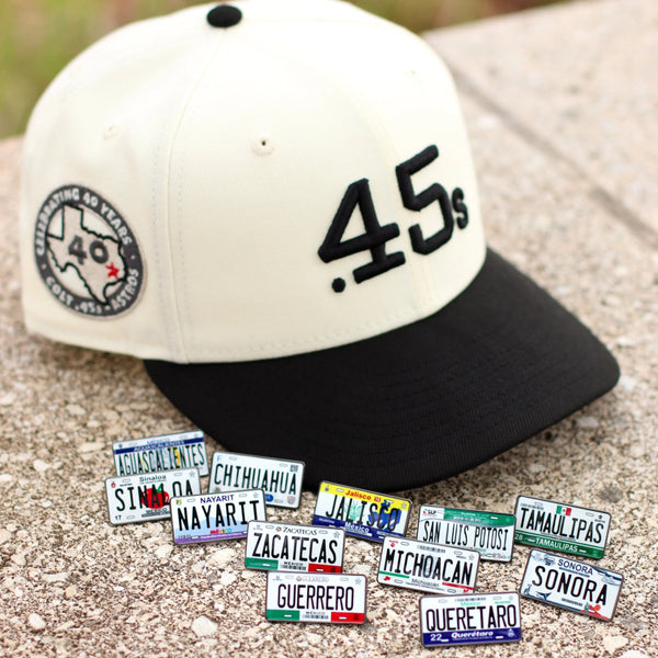 Colored Mexico License Plate Pins - BeisbolMXShop