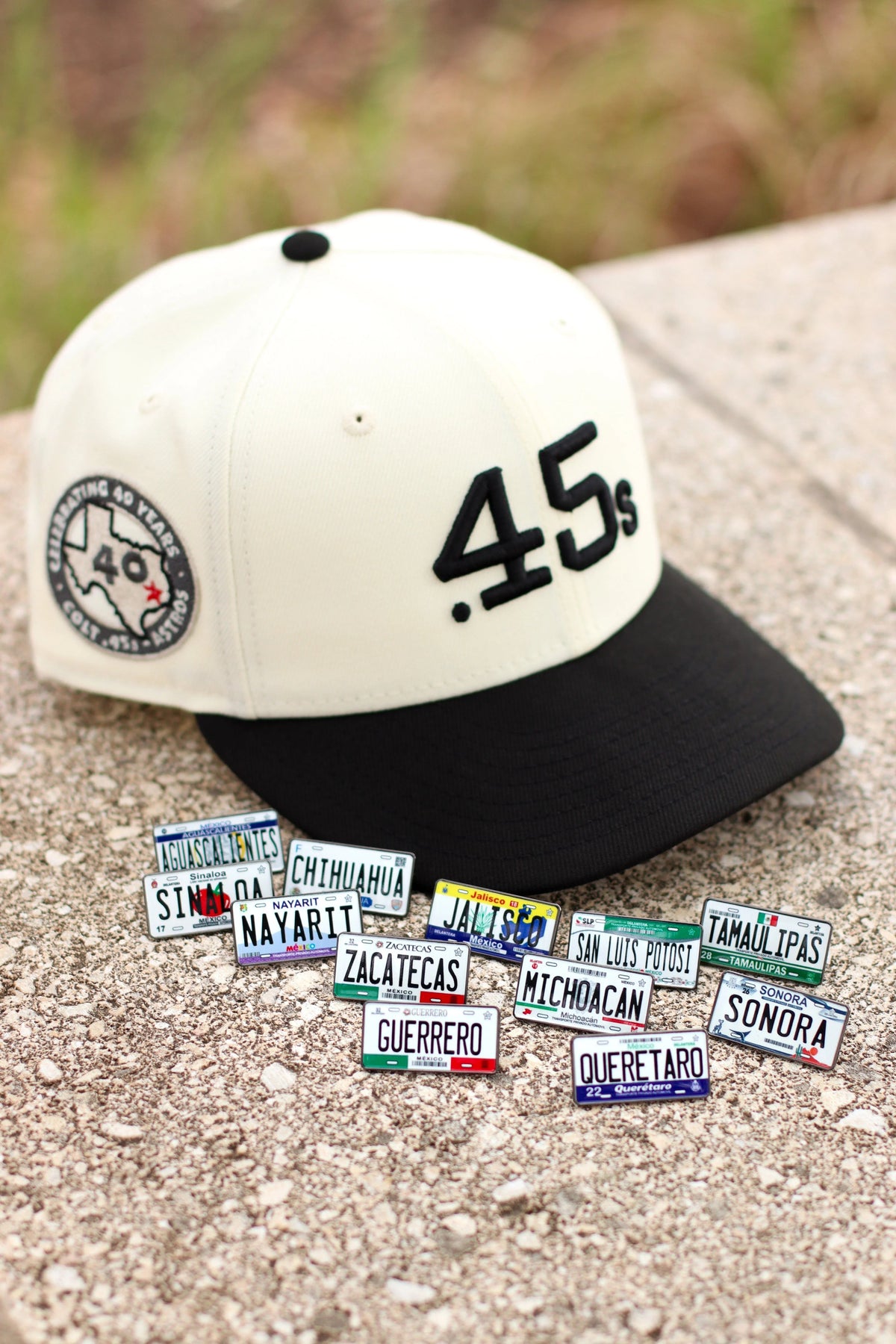 Colored Mexico License Plate Pins - BeisbolMXShop