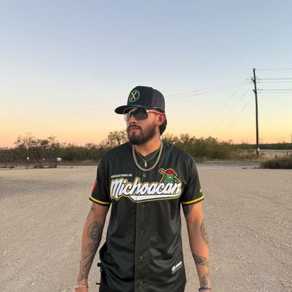 (DARK GREEN MICHOACÁN) 2.0 Michoacan Jersey - BeisbolMXShop