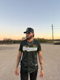 (DARK GREEN MICHOACÁN) 2.0 Michoacan Jersey - BeisbolMXShop