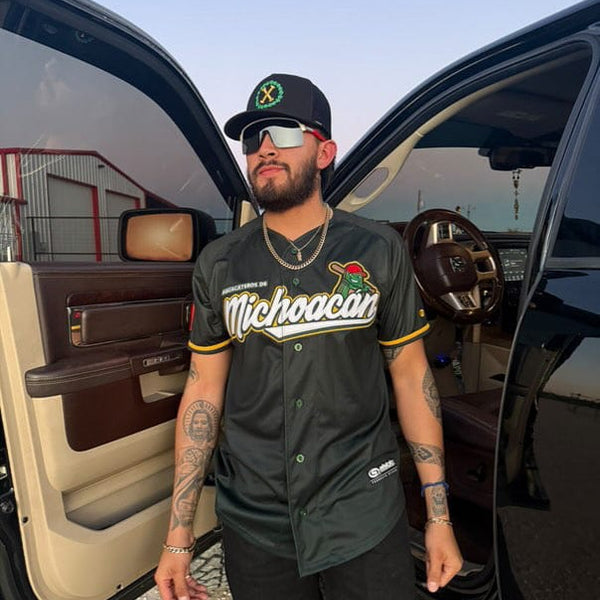 (DARK GREEN MICHOACÁN) 2.0 Michoacan Jersey - BeisbolMXShop