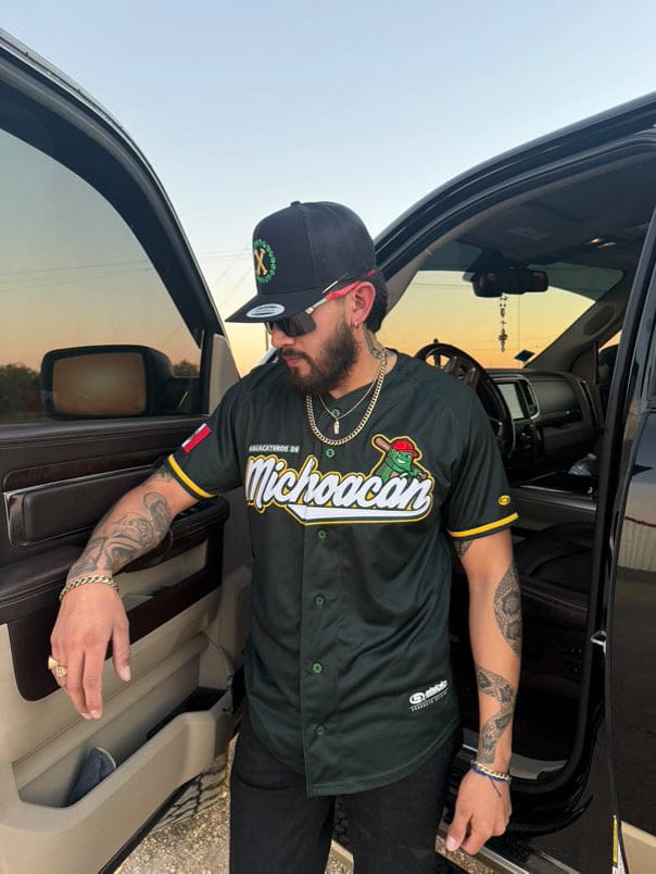(DARK GREEN MICHOACÁN) 2.0 Michoacan Jersey - BeisbolMXShop