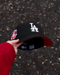 Dodgers Black/Red - BeisbolMXShop