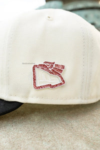 Echo en mexico burgendy/White NE FLAG - PIN - BeisbolMXShop
