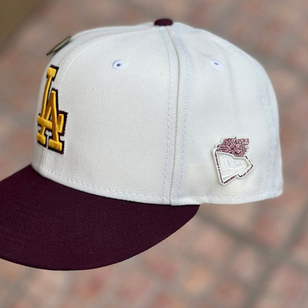 Echo en mexico burgendy/White NE FLAG - PIN - BeisbolMXShop