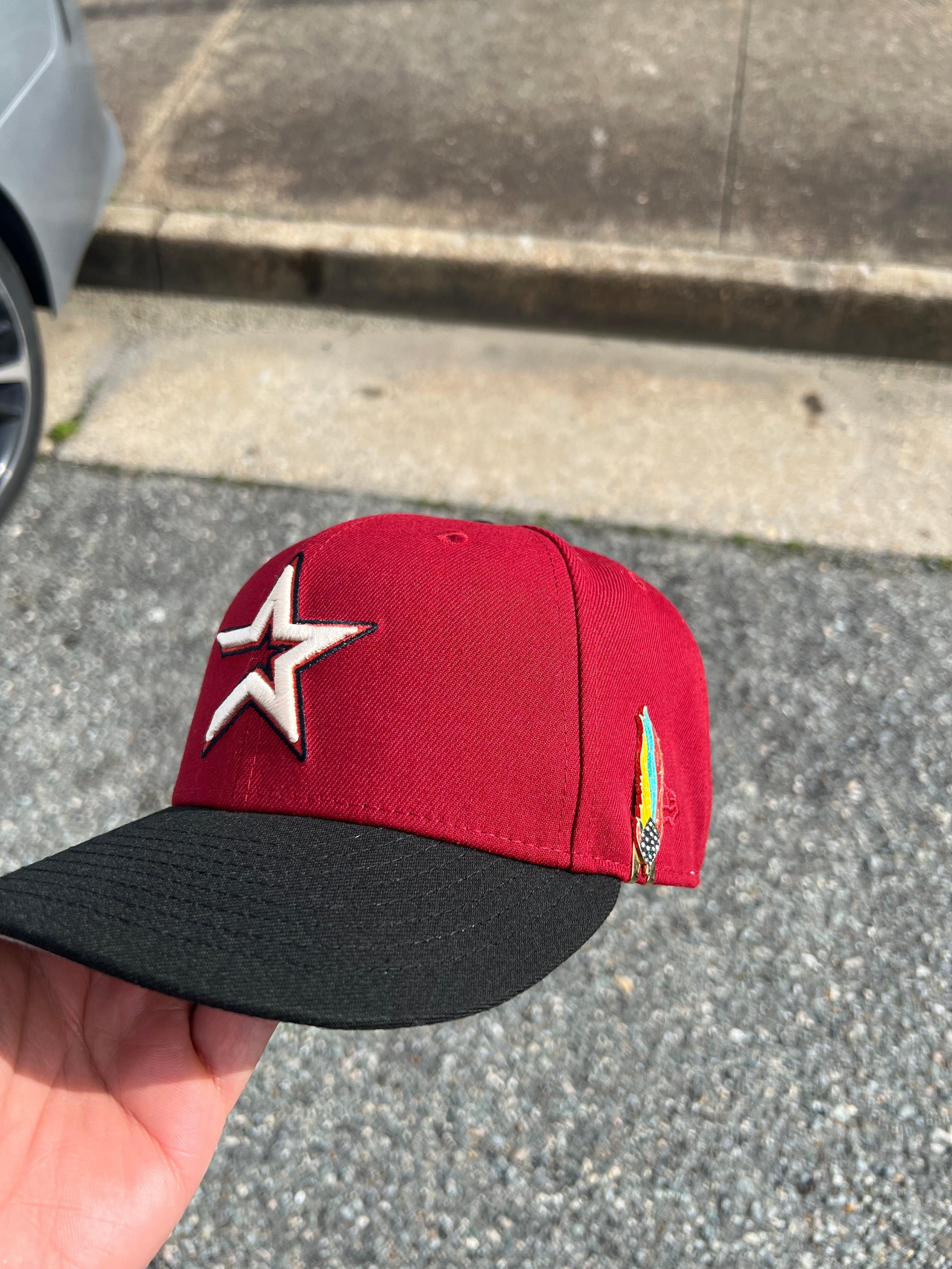 Houston Astros Brick/Camo Brim New Era Fitted Hat – BeisbolMXShop