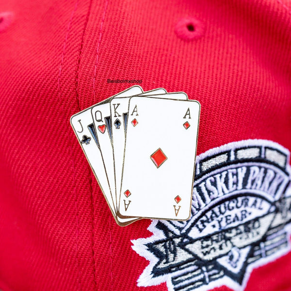 Full house of cards - BMX pin - BeisbolMXShop