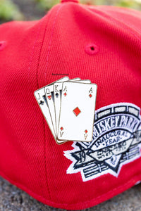Full house of cards - BMX pin - BeisbolMXShop