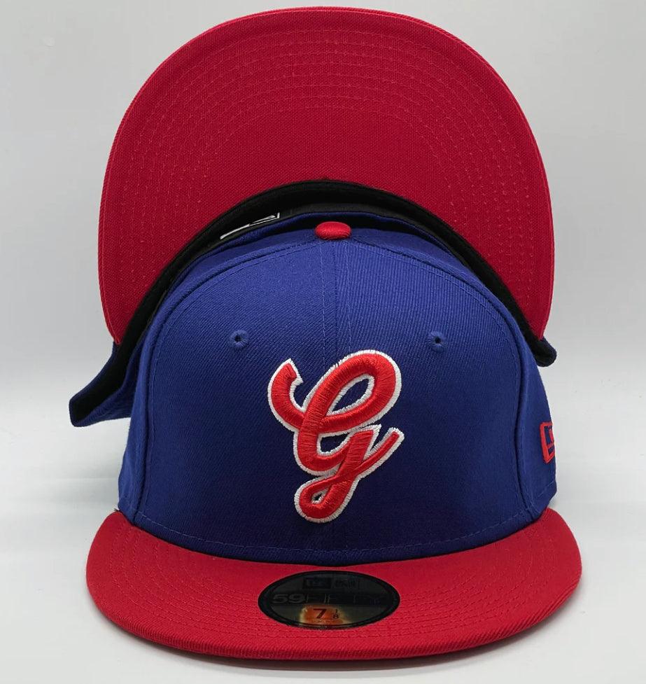 Generales red brim New Era Fitted Hat - BeisbolMXShop