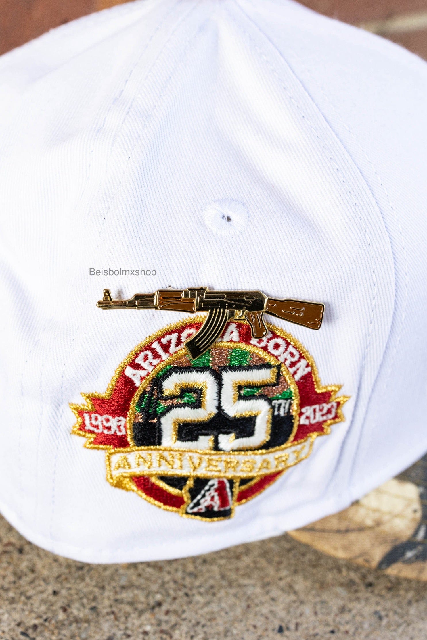 Gold Ak 47 BMX pin - BeisbolMXShop