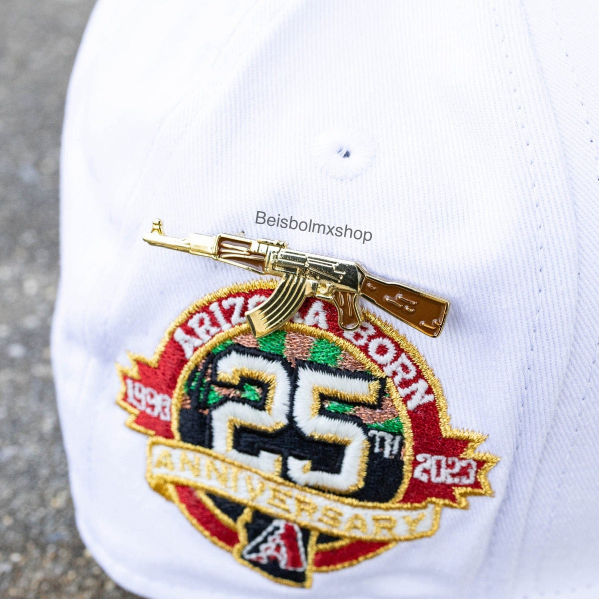 Gold Ak 47 BMX pin - BeisbolMXShop