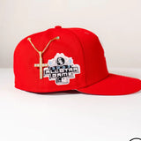 Gold Big rocks cross chain - BeisbolMXShop