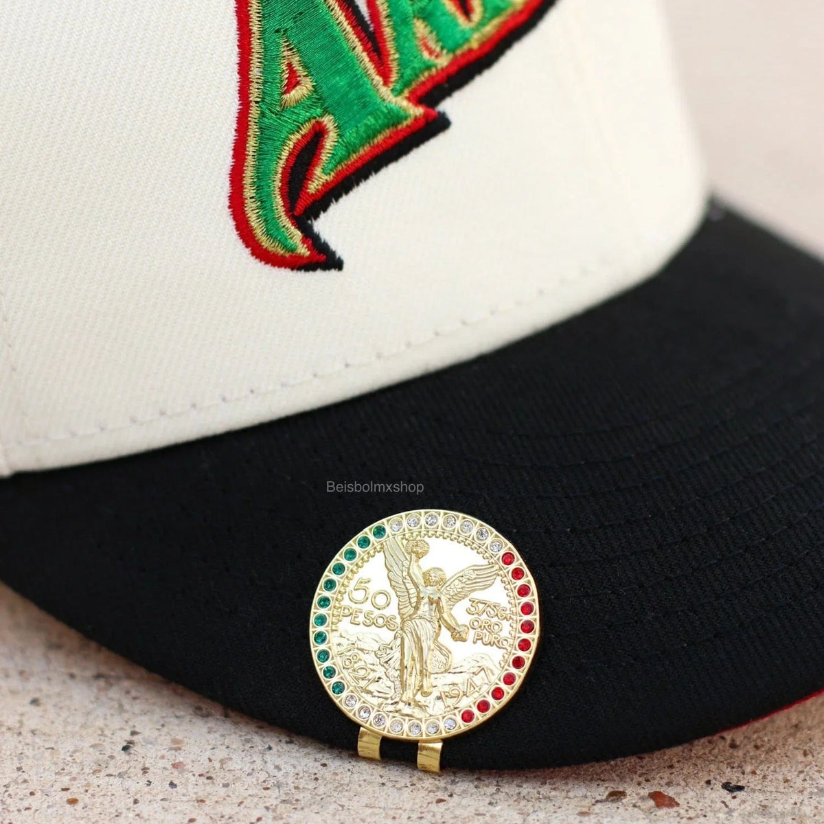 Gold Centenario with Mexico Stones BMX - BLIP - BeisbolMXShop