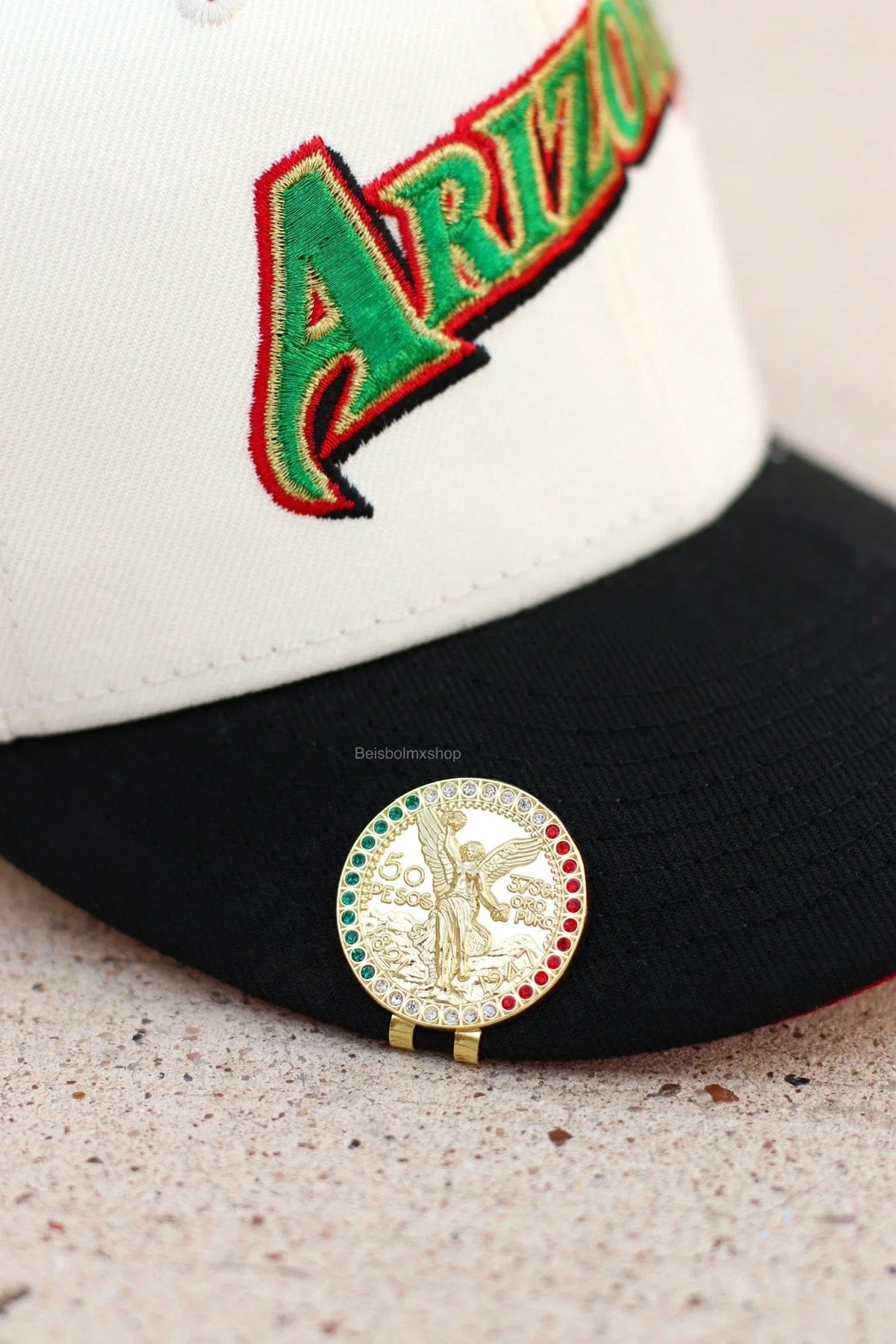 Gold Centenario with Mexico Stones BMX - BLIP - BeisbolMXShop