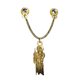 Gold San Judas - chain BMX - PIN - BeisbolMXShop