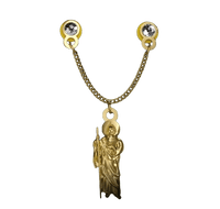 Gold San Judas - chain BMX - PIN - BeisbolMXShop