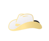 Gold/white sombrero BMX-pin - BeisbolMXShop